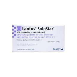 [DSN001611] Lantus Solostar 100iu/mL x 5'' (cold chain)