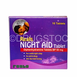 [DSN001639] Reals Night Aid Tablets x 10''