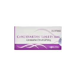 [DSN001823] Korlyns Candesartan 8mg Tablets x 30''