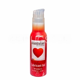 [DSN001876] Masculan Lubricant Gel Strawberry 75mL