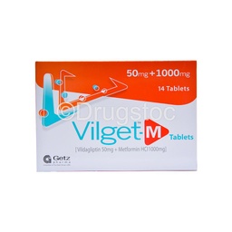 [DSN001976] Vilget M 50mg/1000mg Tablets x 14''