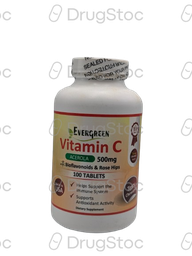 [DSN002009] Evergreen Vitamin C 500mg X 100 (Cup)
