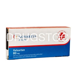 [DSN002013] Novartis Valsartan 80mg Tablets x 28''