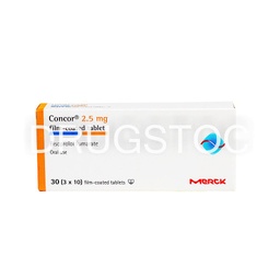 [DSN002045] Concor 2.5mg Tablets x 30''