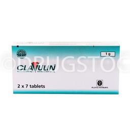 [DSN002061] Clavulin 1g Tablets x 14''