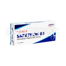 [DSN002097] Safetelmi 80mg Tablets x 30''