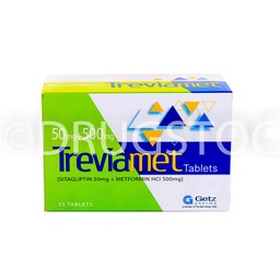 [DSN002218] Treviamet 50mg/500mg Tablets x 35''