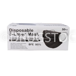 [DSN002231] Black Face Mask X 50