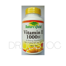 [DSN002337] Nature'sfield Vitamin E1000iu X 100