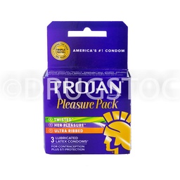 [DSN002380] Trojan Pleasure Pack Condom X 3
