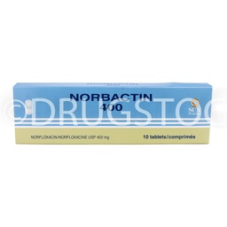 [DSN002410] Norbactin 400mg Tablets x 10''
