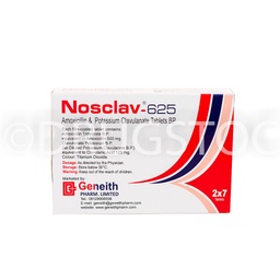 [DSN002833] Nosclav 625mg Tablets x 14''