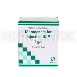 [DSN002852] Swiss Meropenem 1g Injection x 1 Vial