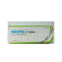 [DSN002915] Mirapril 5mg Tablets x 28''