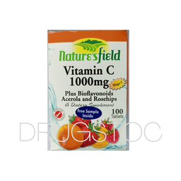 [DSN002928] Nature'sfield Vitamin C 1000mg (Mega C) 10 x10 Satchet