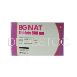 [DSN003035] BG Nat 500mg Tablets x 10''