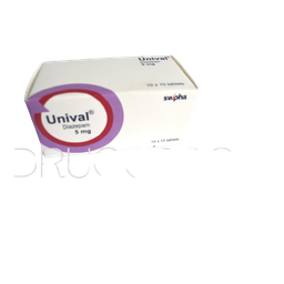 [DSN003063] Unival 5mg  Tablets x 100'' (Controlled)