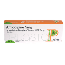 [DSN003135] Pocco Amlodipine 5mg Tablets x 28''