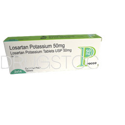 [DSN003138] Pocco Losartan 50mg Tablets x 28''