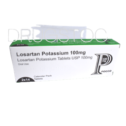 [DSN003143] Pocco Losartan 100mg Tablets x 28