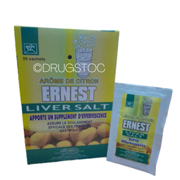 [DSN003145] Ernest Liver Salt (50 sachets) Lemon Flavour