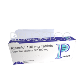 [DSN003151] Pocco Atenolol 100mg Tablets x 28''
