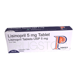 [DSN003154] Pocco Lisinopril 5mg Tablet x 28''