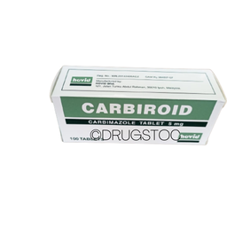 [DSN0031633] Carbiroid 5mg Tablets x 100''
