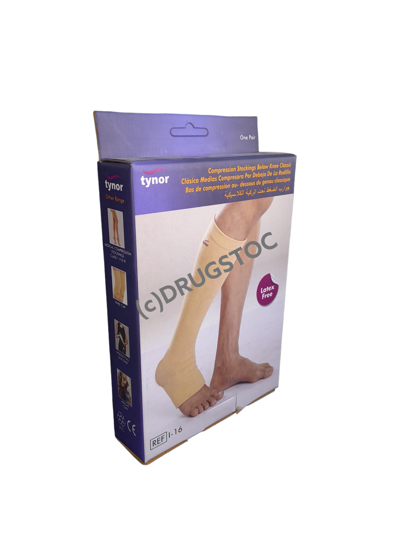 Tynor Compression Stockings Mid Thigh (XL)
