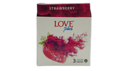 [DSN003195896] Love Plus Condom(Strawberry) x 3