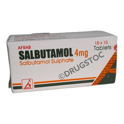 [DSN003195931] Afrab Salbutamol 4mg Tablets x 100''