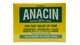 [DSN003195947] Anacin Aspirin 300mg Tablets x 144''