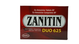 [DSN0031951236] Zanitin™ Duo 625 Tablets x 14''
