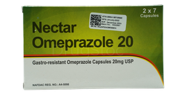 [DSN0002854590] Nectar Omeprazole-20 Capsules x 14''