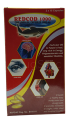 [DSN00018532] Redcod Cod Liver Oil 1000mg