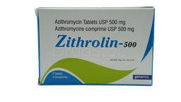 [DSN003159137] Zithrolin-500 Tablets x 3''