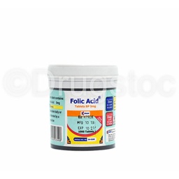 [33408] Emzor Folic Acid 5mg Tab X 1000