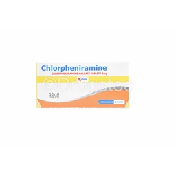 [34719] Emzor CPM 4mg Tablets x 100''