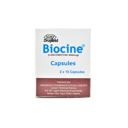 [127651] Biocine 500mg Capsules x 20''
