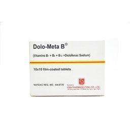 [161600016] Dolo-Meta B Tablets x 100''
