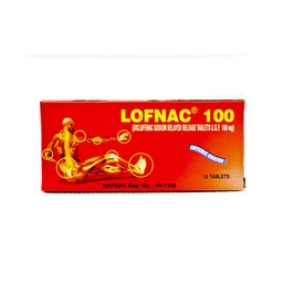 [9232225] Lofnac 100mg Tablets x 10''