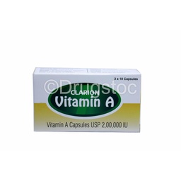 [431447] Clarion Vitamin A 2,00,000iu Caps X 30