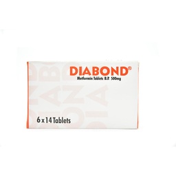 [DS0000046] Diabond 500mg Tablets x 84''