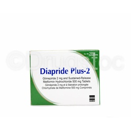 [DSN0000048] Diapride Plus-2 Tablets x 30''