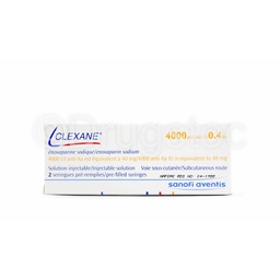 [DS0000296] Clexane 40mg Injection x 2 Prefilled Syringes