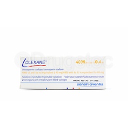 [DS0000296] Clexane 40mg x 2 Prefilled Syringes