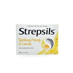 [158103757] Strepsils Lozenges x 24'' (Honey & Lemon Flavour)