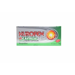 [695933444] Nurofen Express 200mg Capsules x 10''