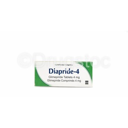 [DSN0000050] Diapride-4mg Tablets x 30''