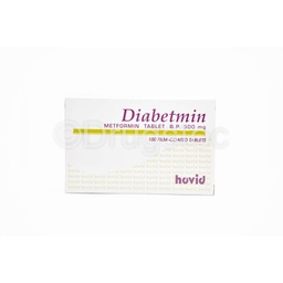 [DS0000063] Diabetmin 500mg Tablets x 100''